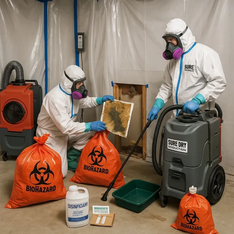 Contaminated Water Handling Protocols process in Hardin County, OH